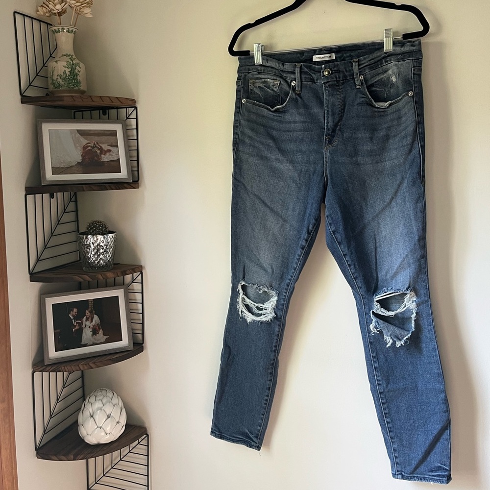 COPY - Good American - Good Legs Crop Jeans - 14/32
